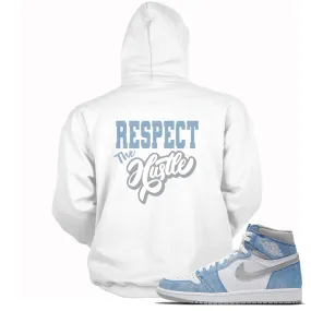 1 High Hyper Royal Hoodie Respect The Hustle