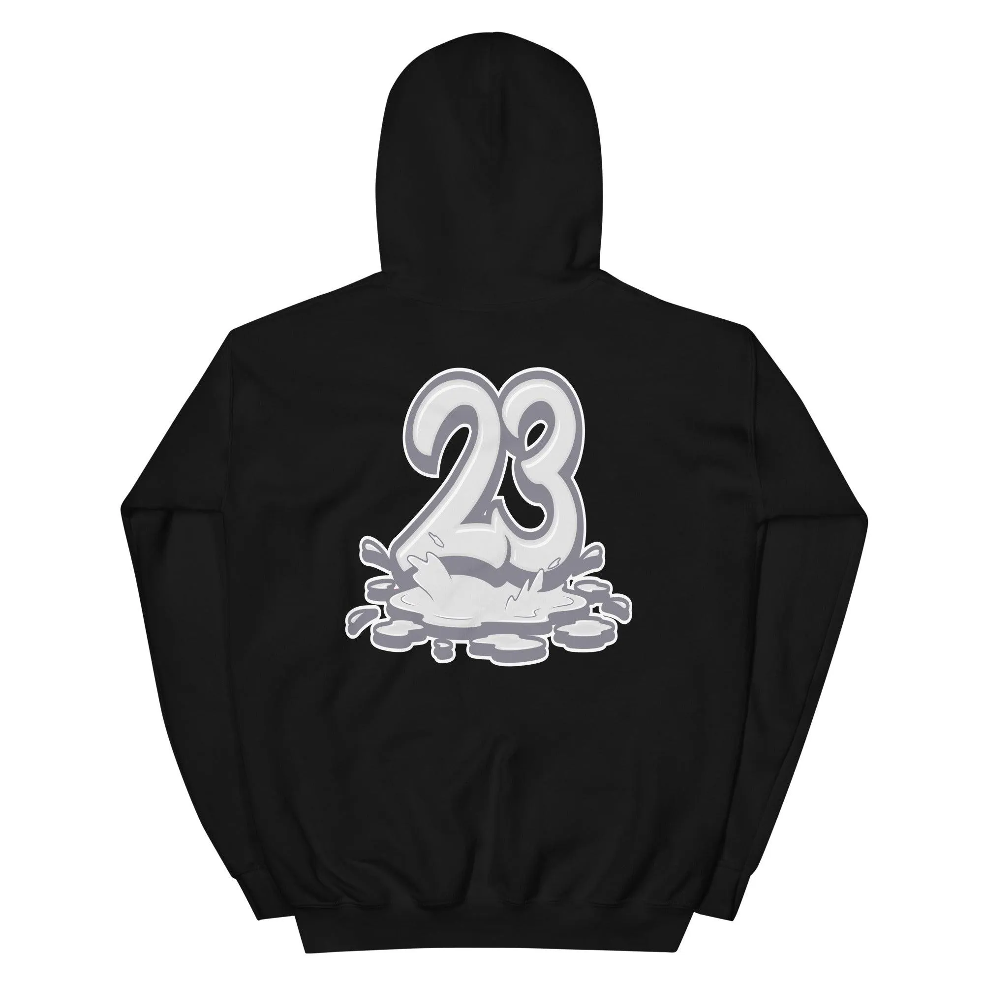 1 Low Vintage Stealth Grey Hoodie 23 Melting