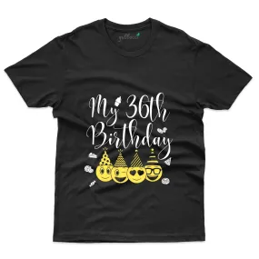 36th Birthday 3 T-Shirt - 36th Birthday Collection