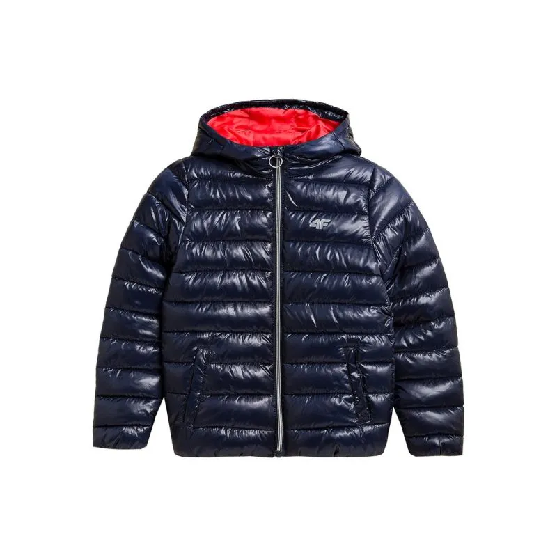 4F Junior Down Jacket - Navy Blue