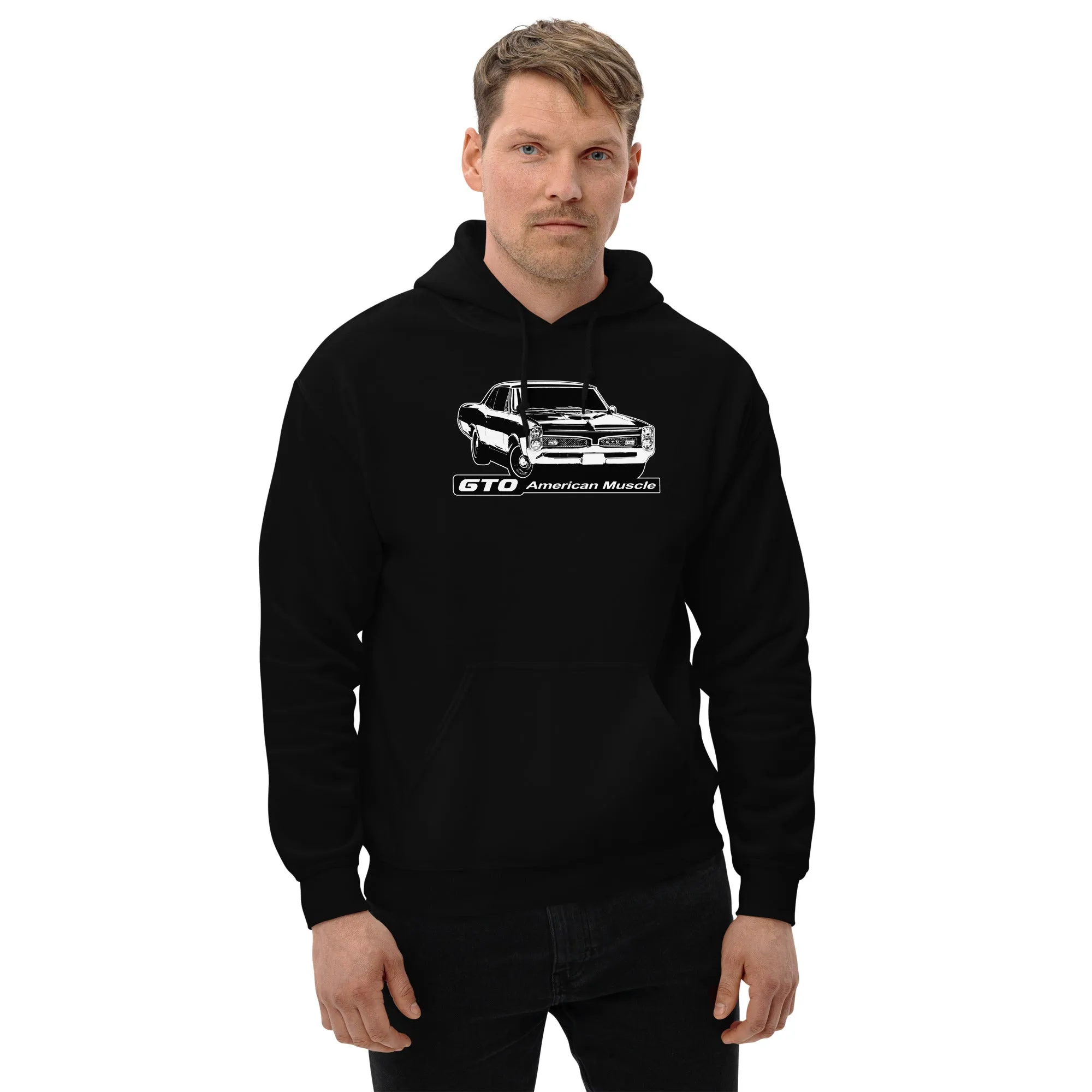 67 GTO Hoodie Sweatshirt - American Muscle - Hoodie