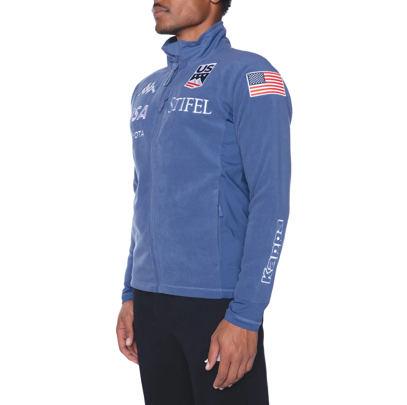 6Cento 687 US Fleece Jacket - Blue Fiord