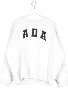 Adanola Grey Ada Logo Sweater UK XXL