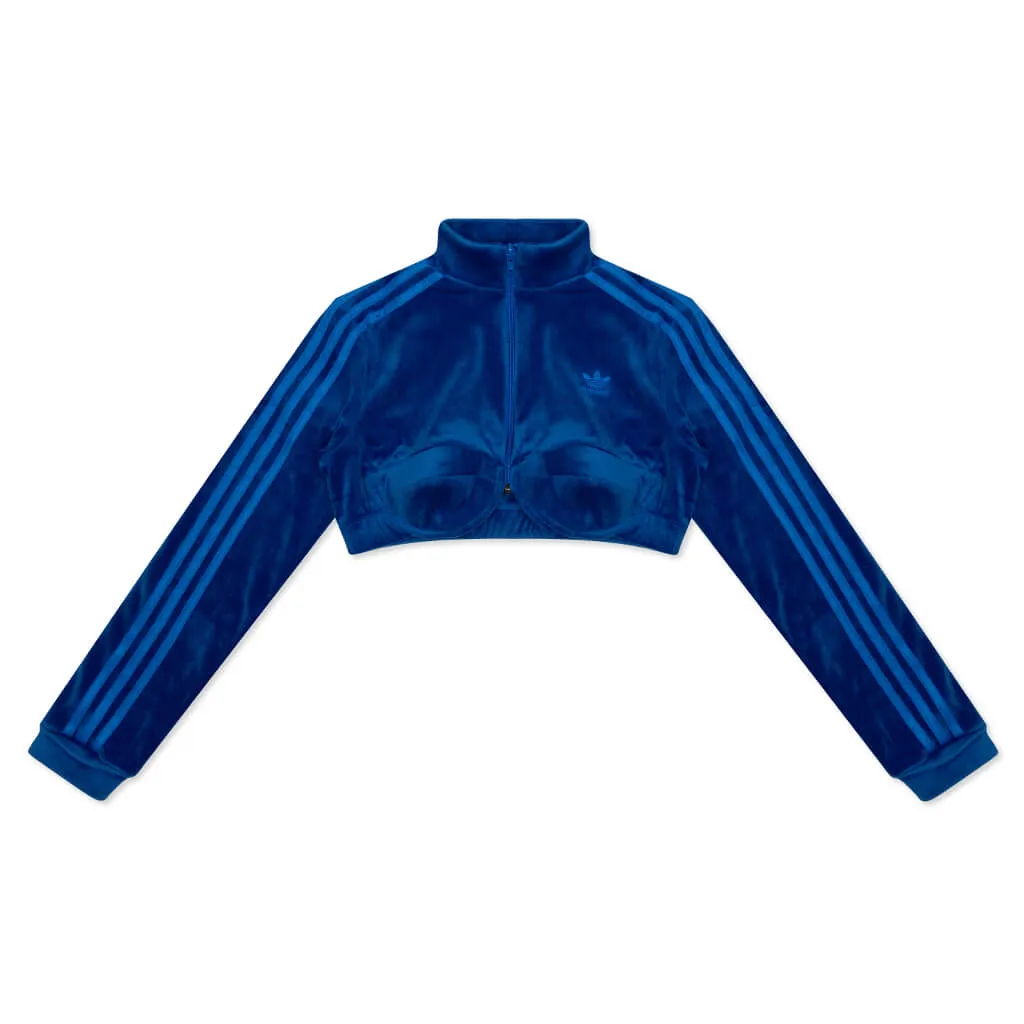 Adidas Originals x Jeremy Scott Women's Track Top - Blue