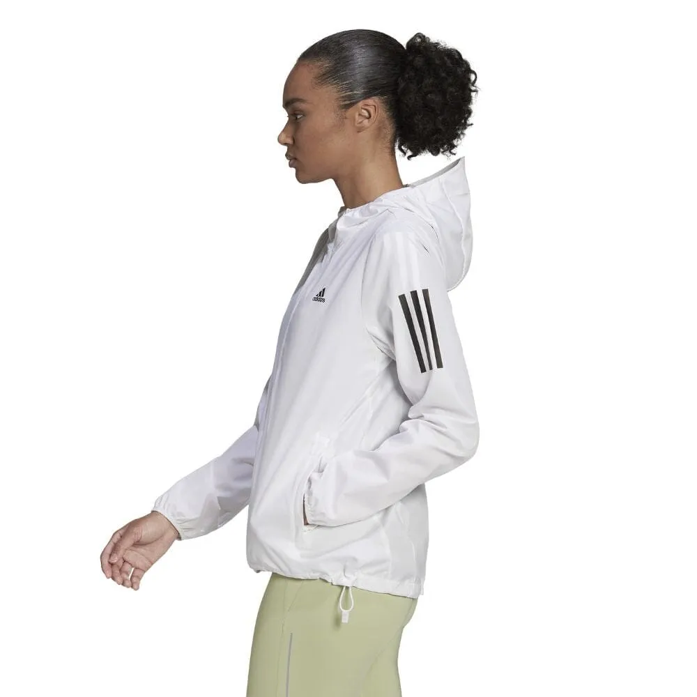 Adidas Women's Own the Run Hooded Windbreaker