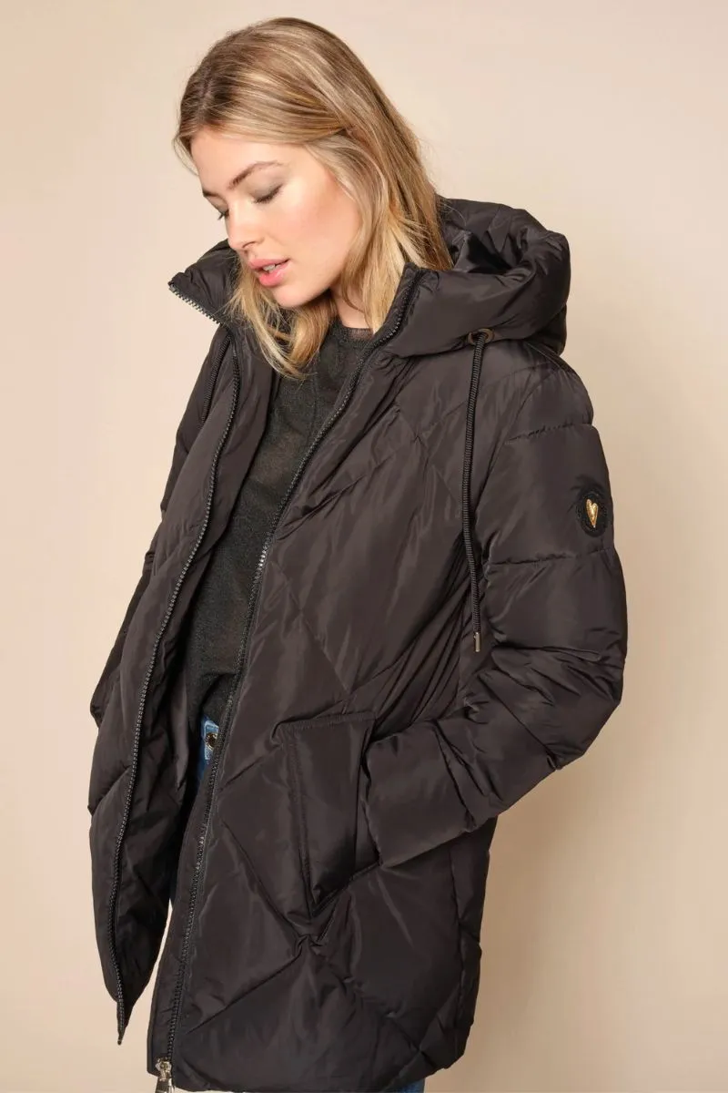 Aimee Down Jacket | Black | Jakke fra Mos Mosh