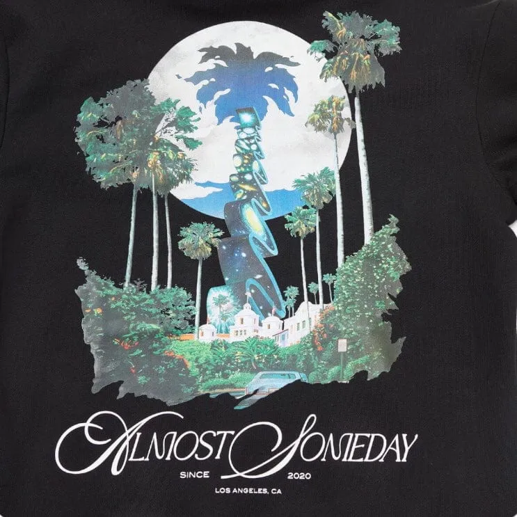 Almost Someday Stairway Hoodie (Black) C9-95