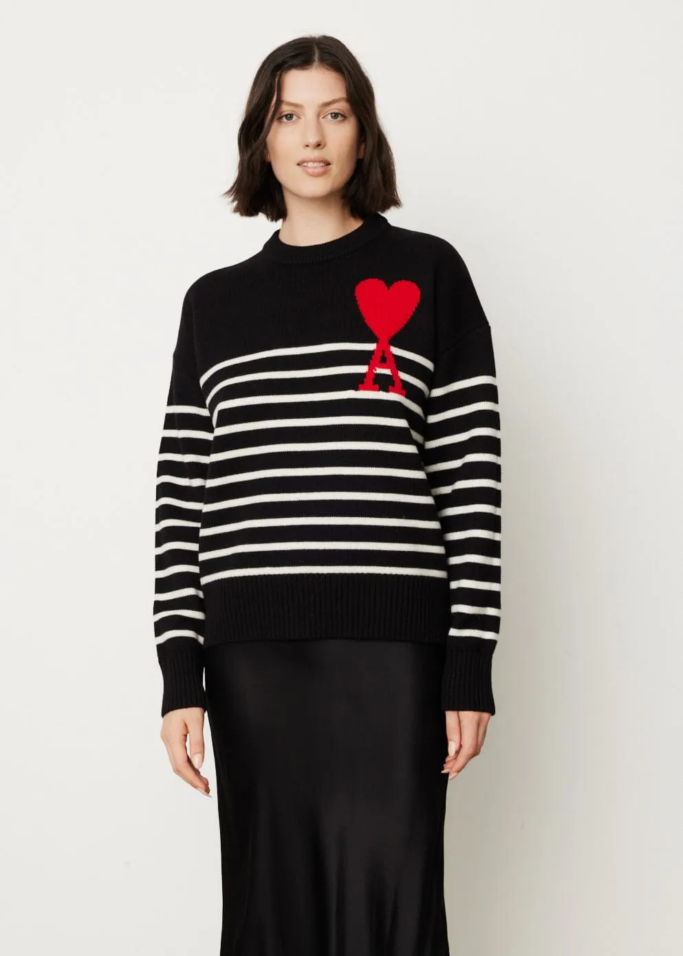 Ami Alexandre Mattiussi Love Printed Sweater S 2AM23