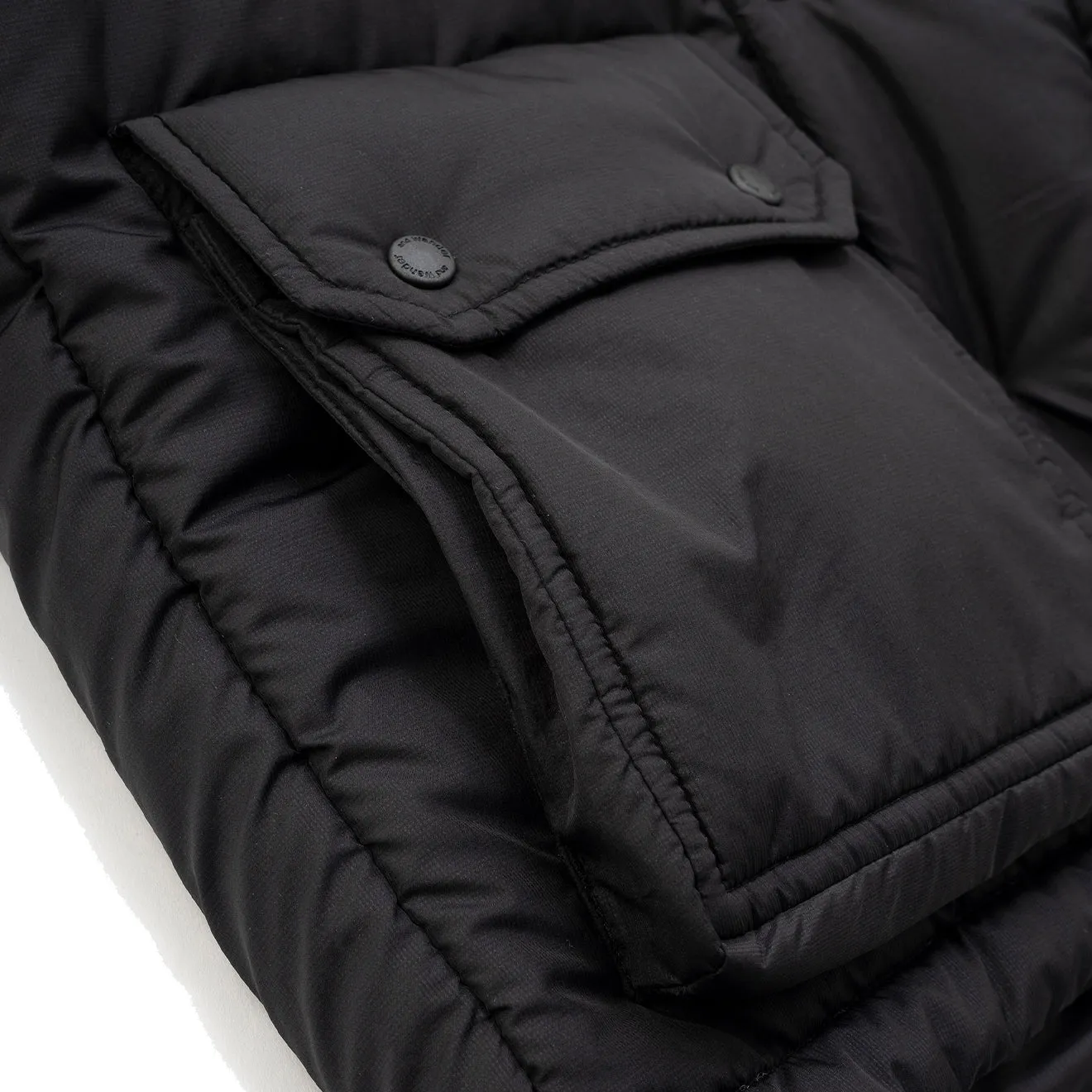 And Wander x Maison Kitsune Insulation Jacket Black