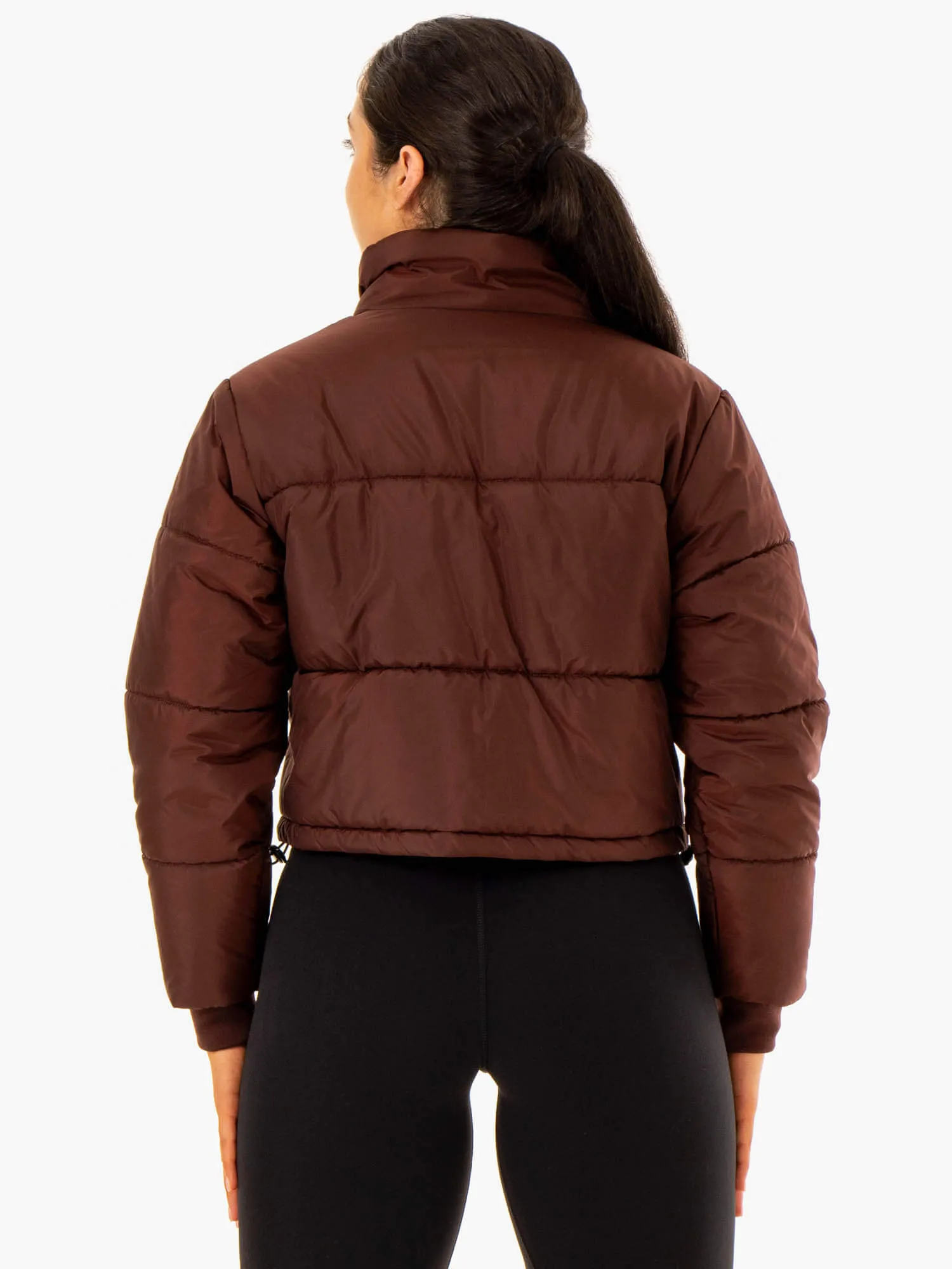 Apex Puffer Jacket - Chocolate