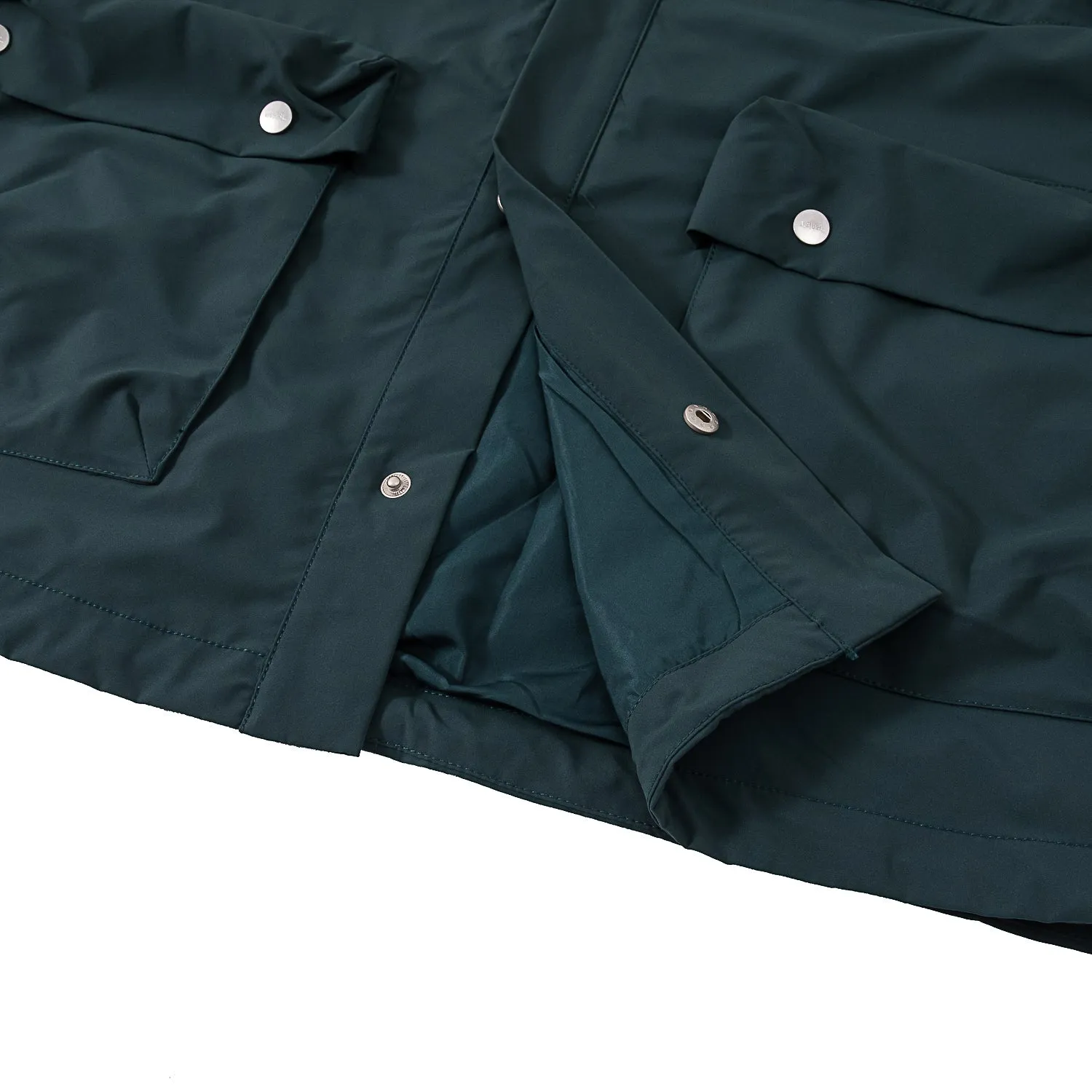 A[S]USL MULTI POCKETS KIMONO-DARK GREEN