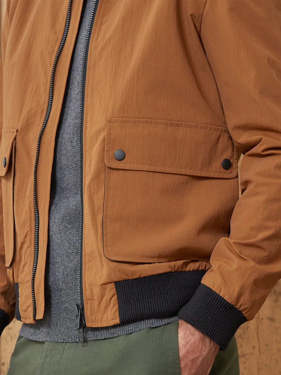 Bermondsey Bomber Jacket Pino Ochre