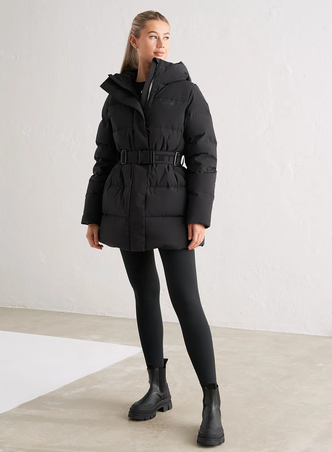 Black Padded Parka