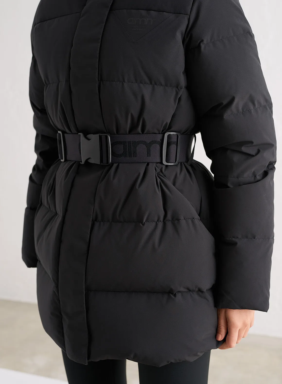 Black Padded Parka