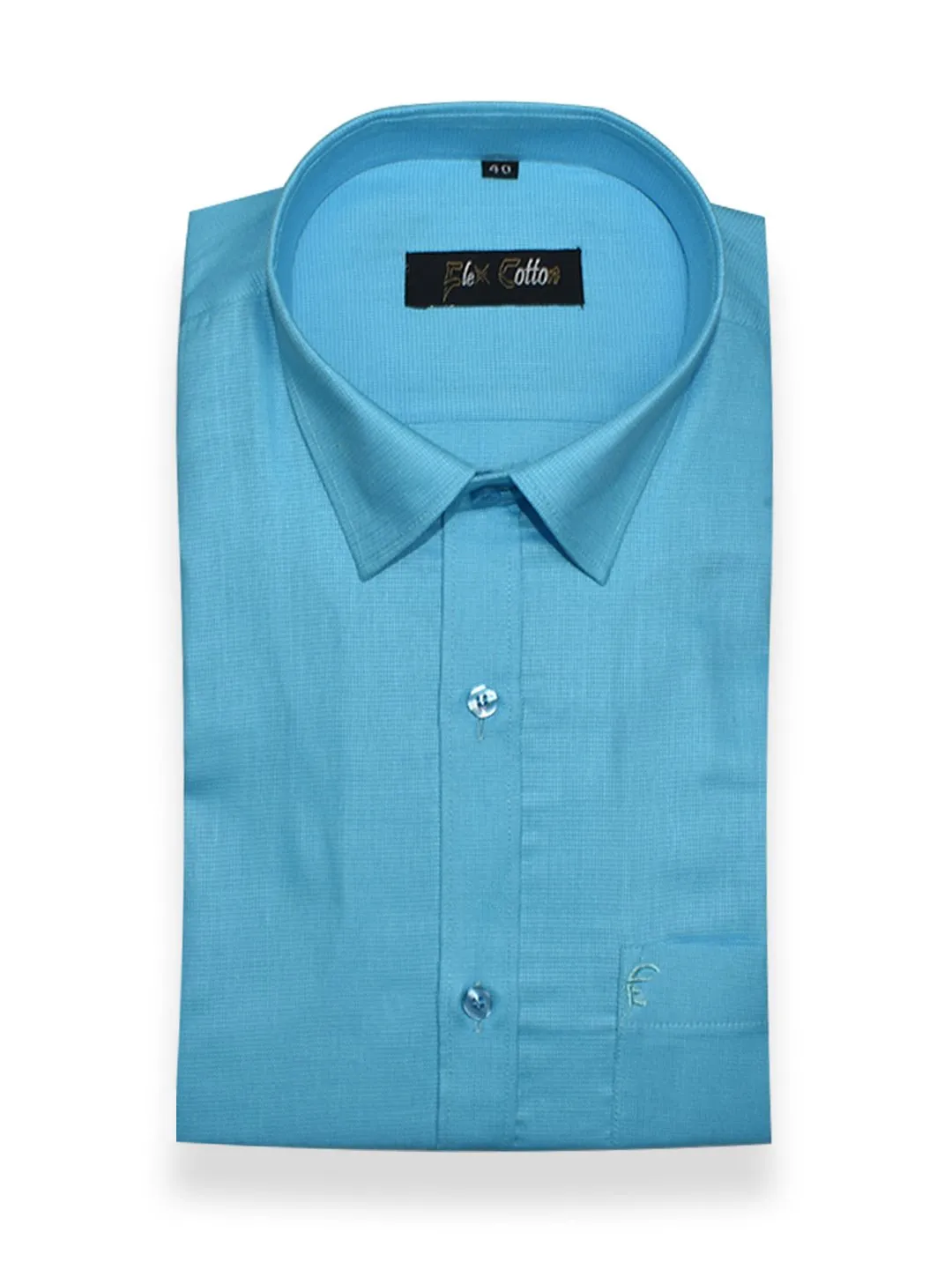 Blue Color Casa View Linen Shirt For Men's