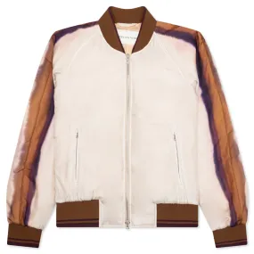 Bomber Jacket - Ecru Beige