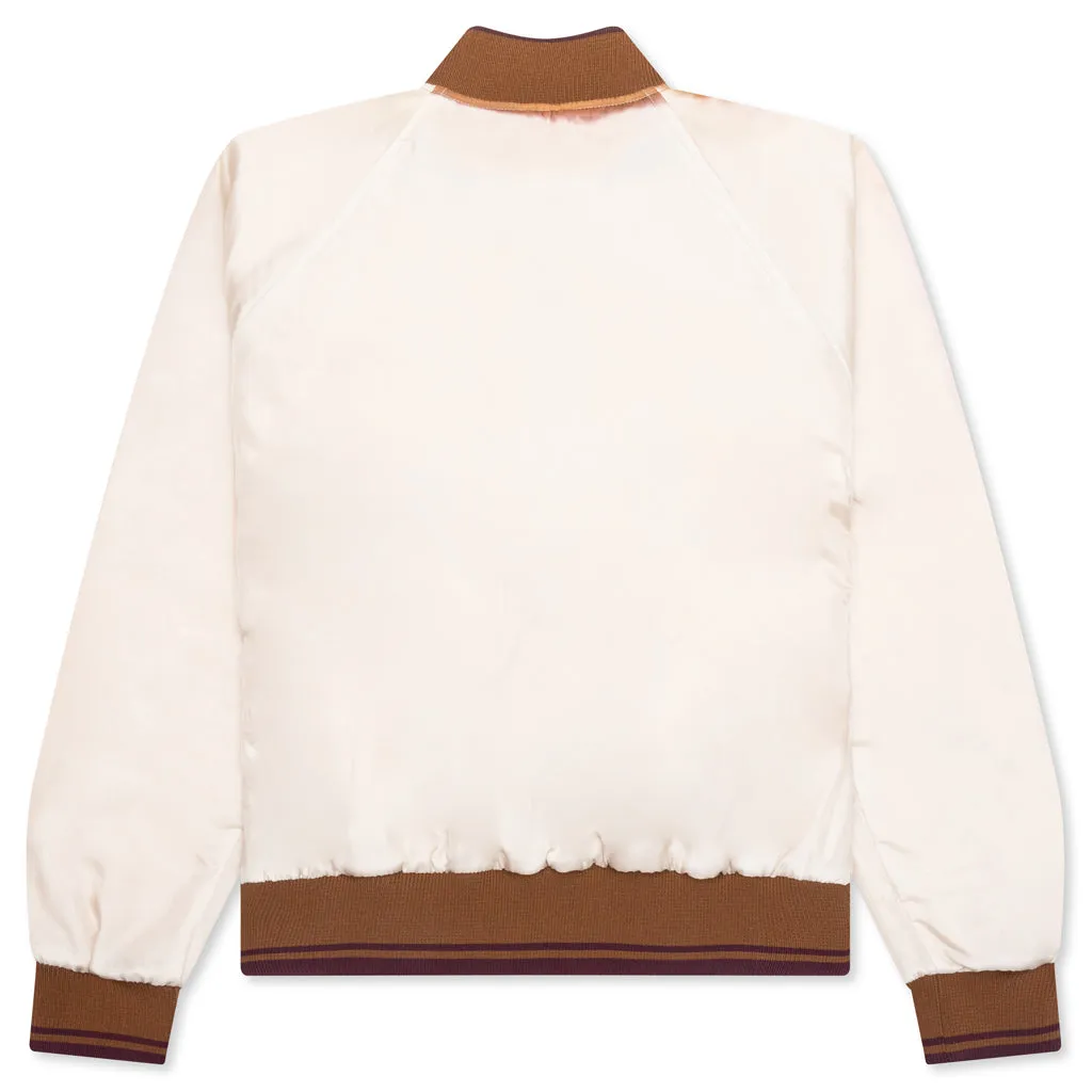 Bomber Jacket - Ecru Beige