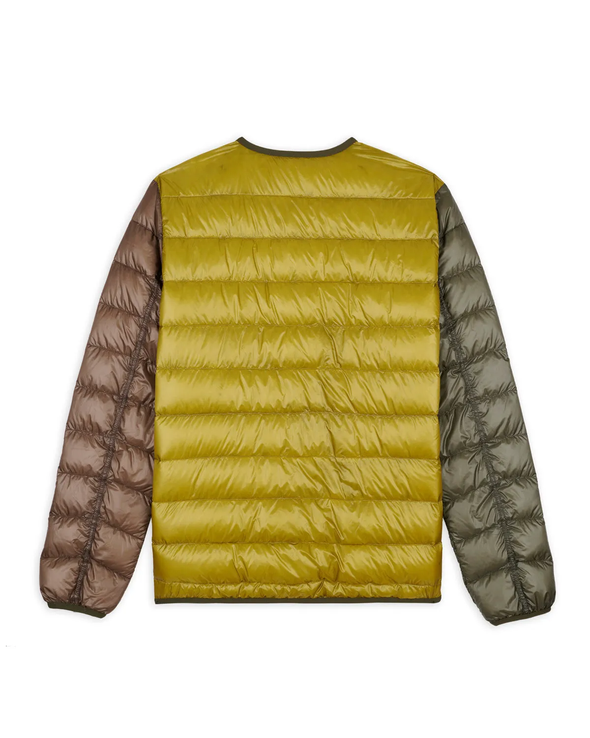 Brain Dead x Nanga Paneled Puffer Shirt - Multi