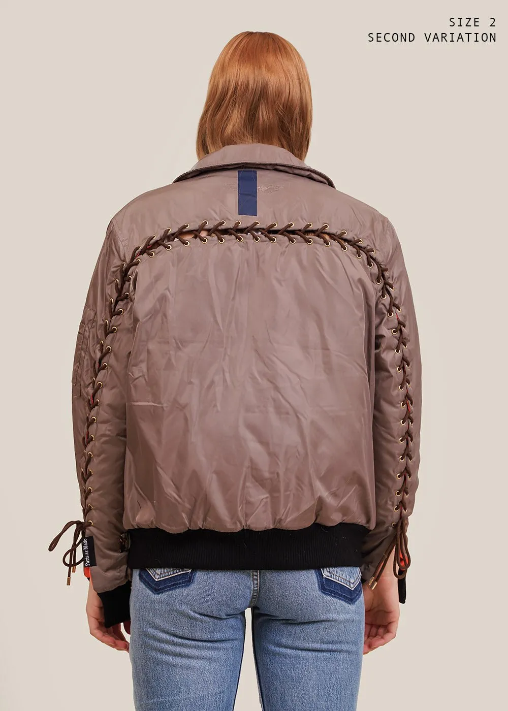 Brown Iconic Bomber