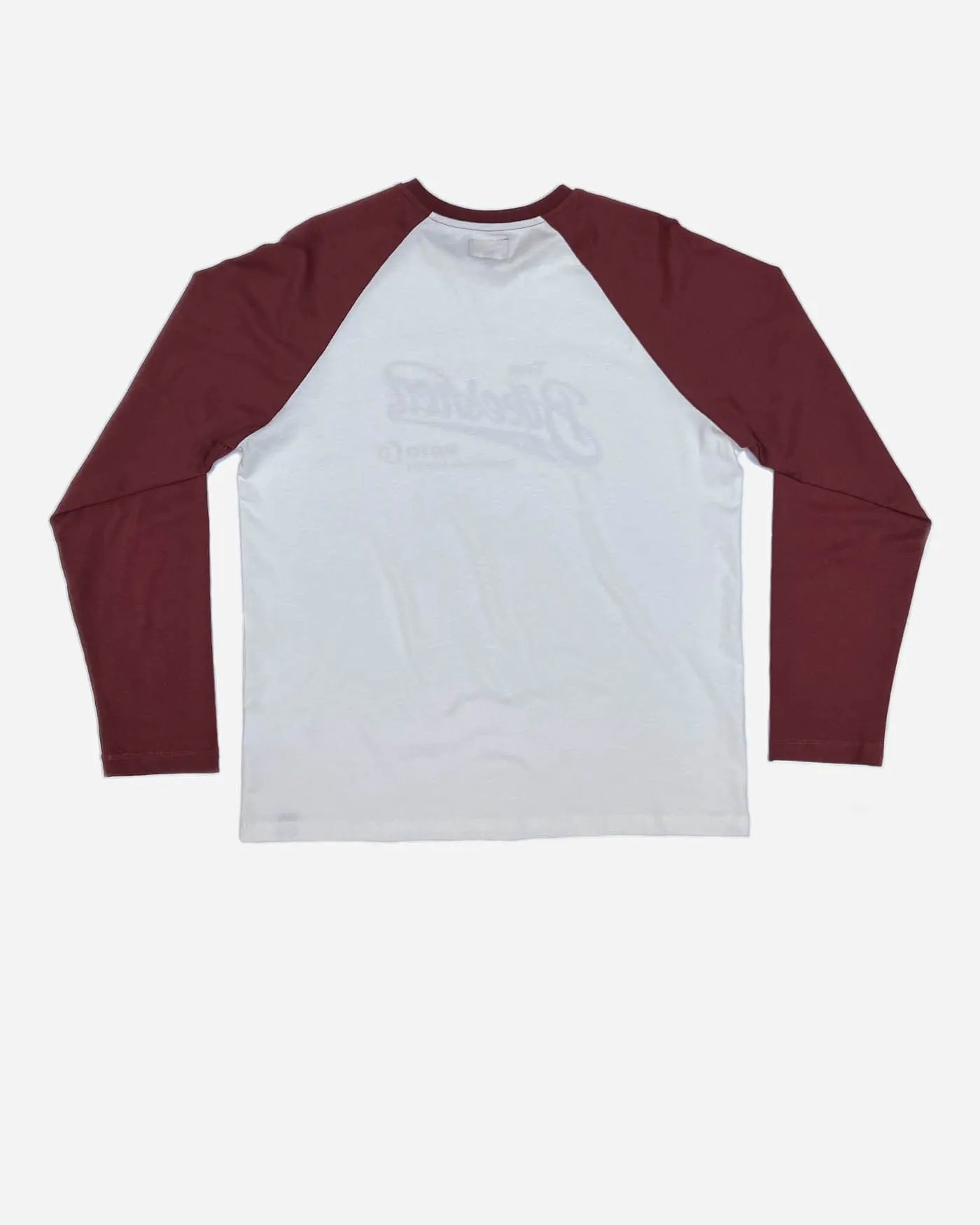 BSMC Inc. Baseball Jersey LS - Burgundy/White