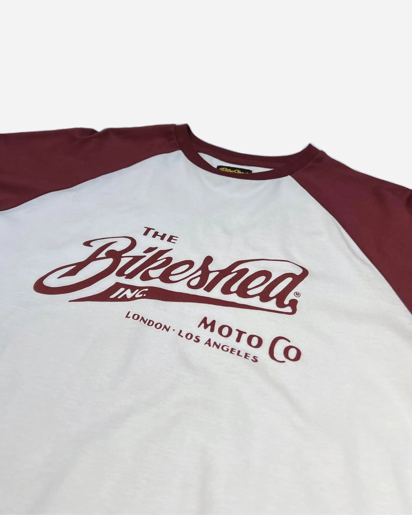 BSMC Inc. Baseball Jersey LS - Burgundy/White