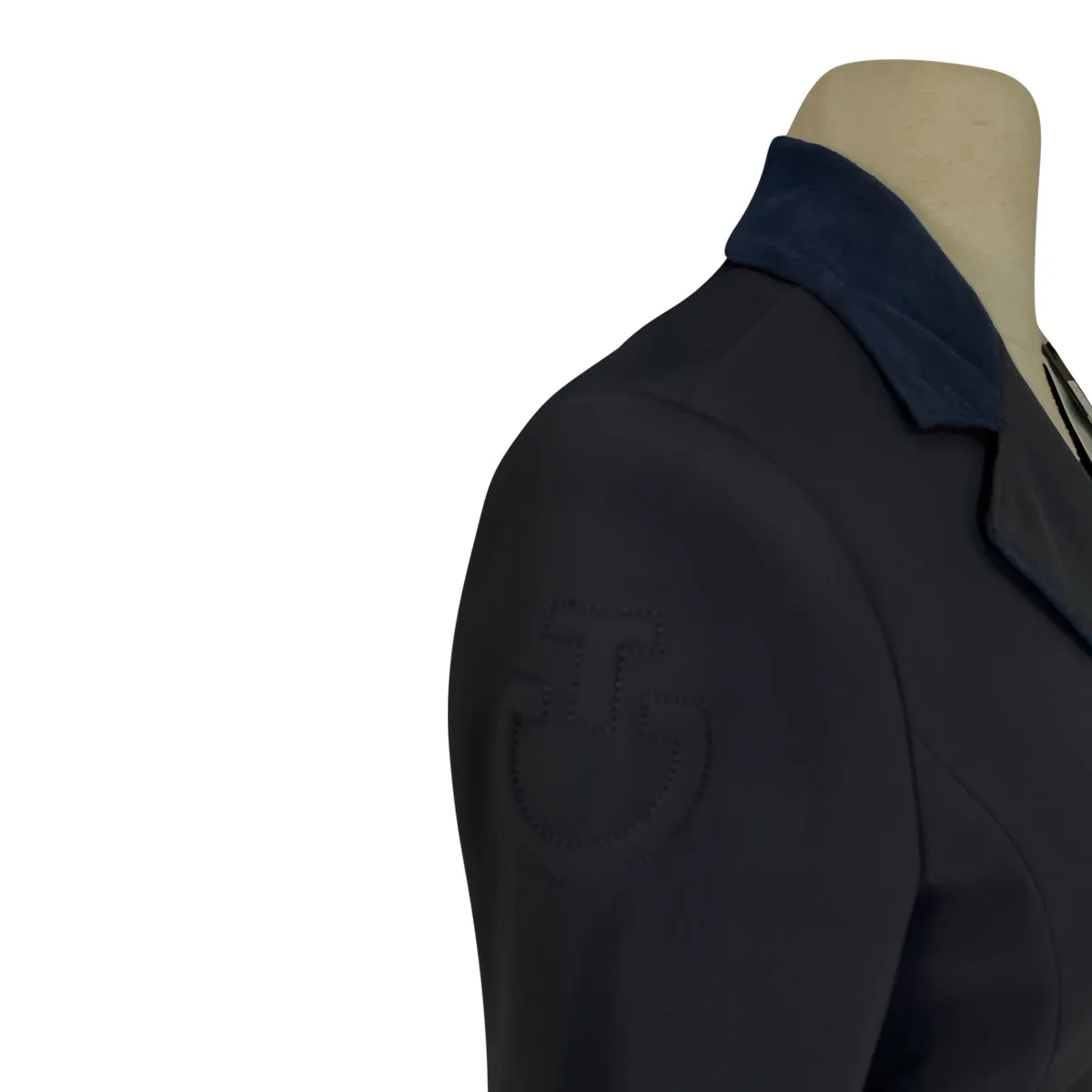 Cavalleria Toscana Zip Riding Jacket in Navy - Women's IT 38/US 4