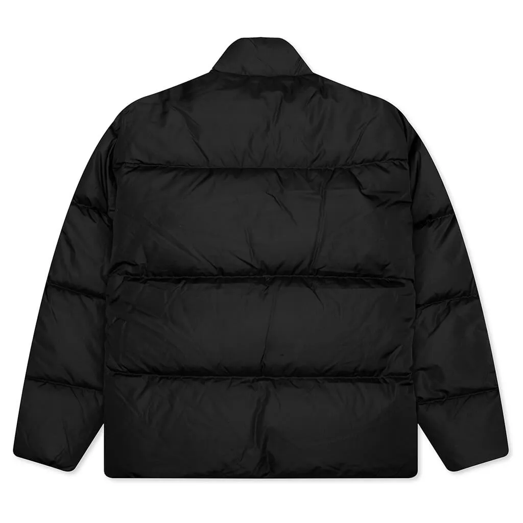 Classic Track Down Jacket - Black/White