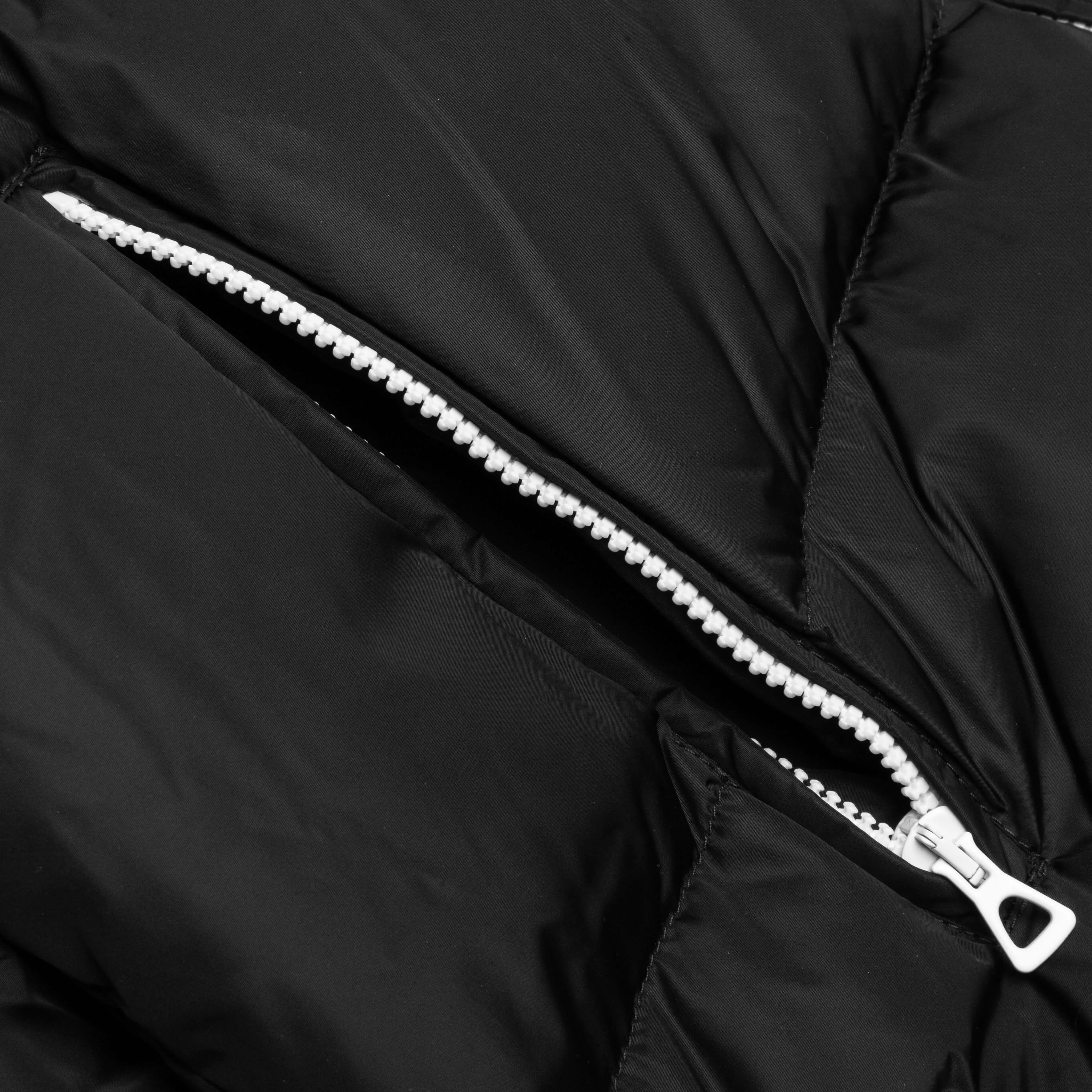 Classic Track Down Jacket - Black/White