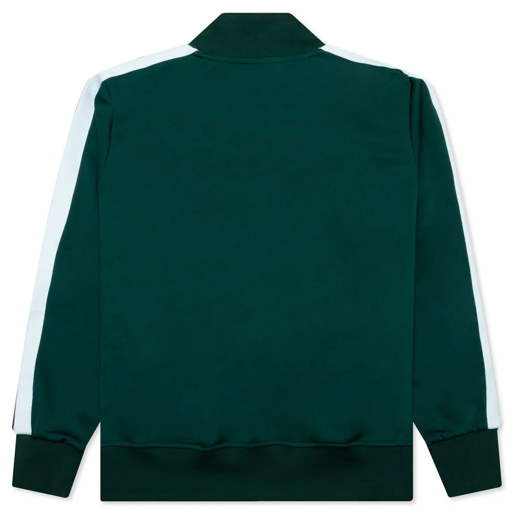 Classic Track Jacket - Green/White