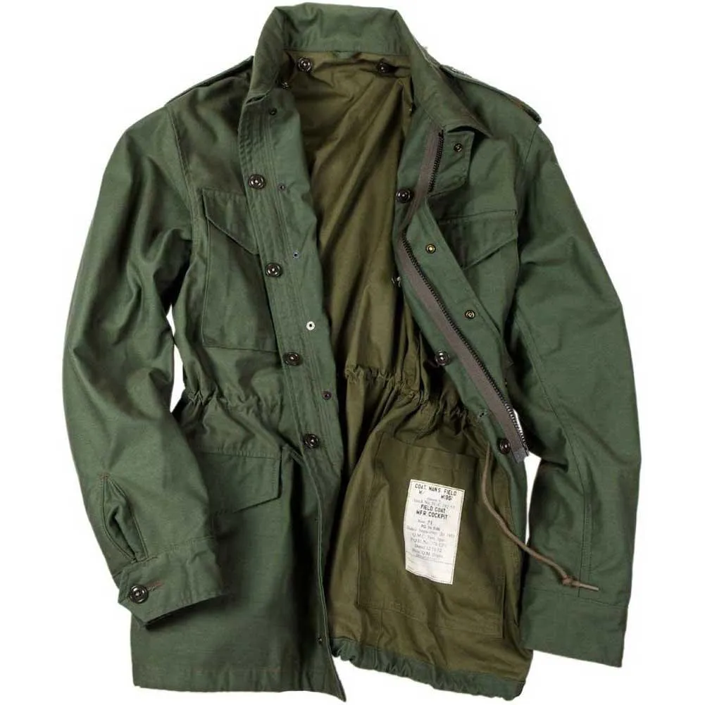 Cockpit USA Mens Premium Military Spec M51 Field Jacket