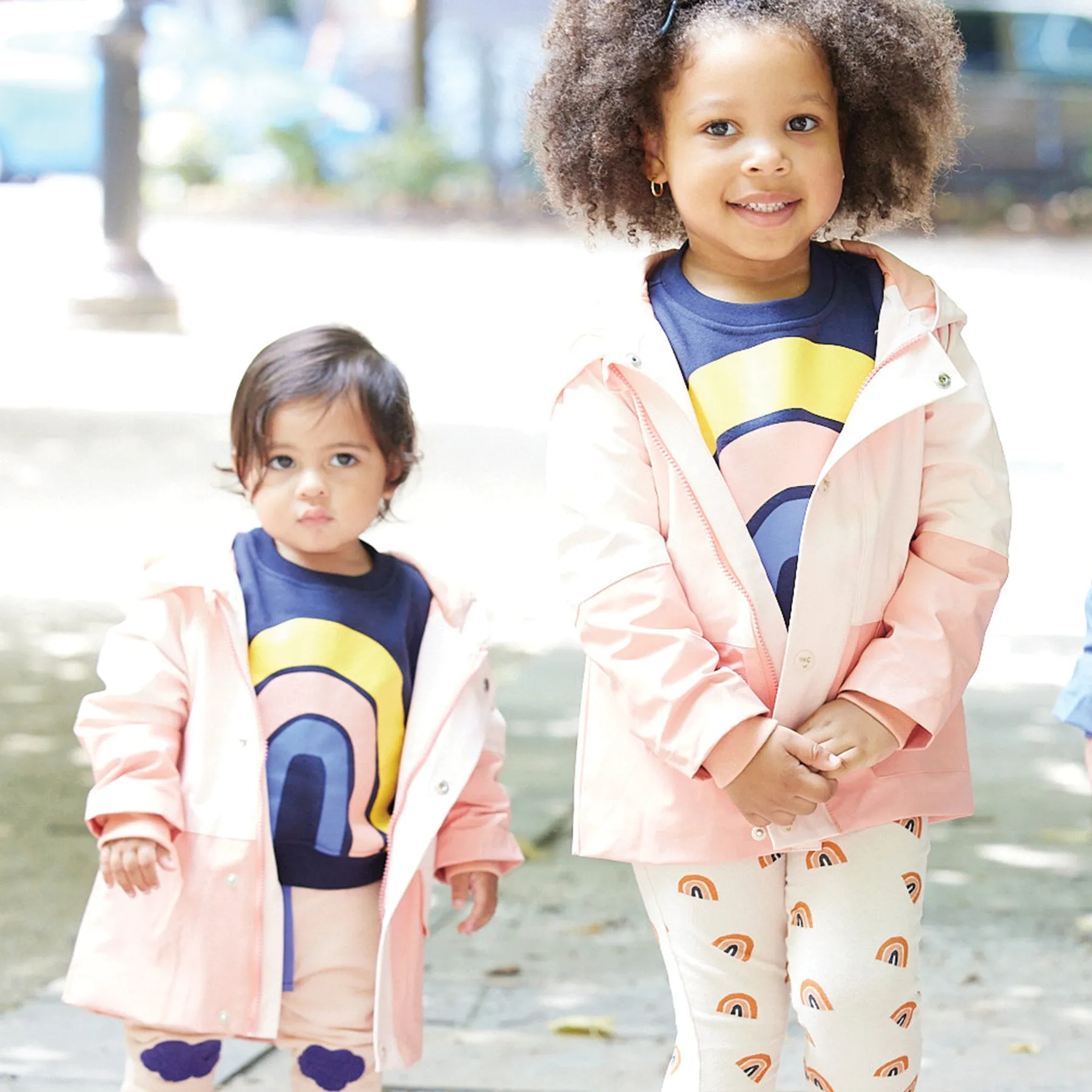 Colorblock Baby Raincoat