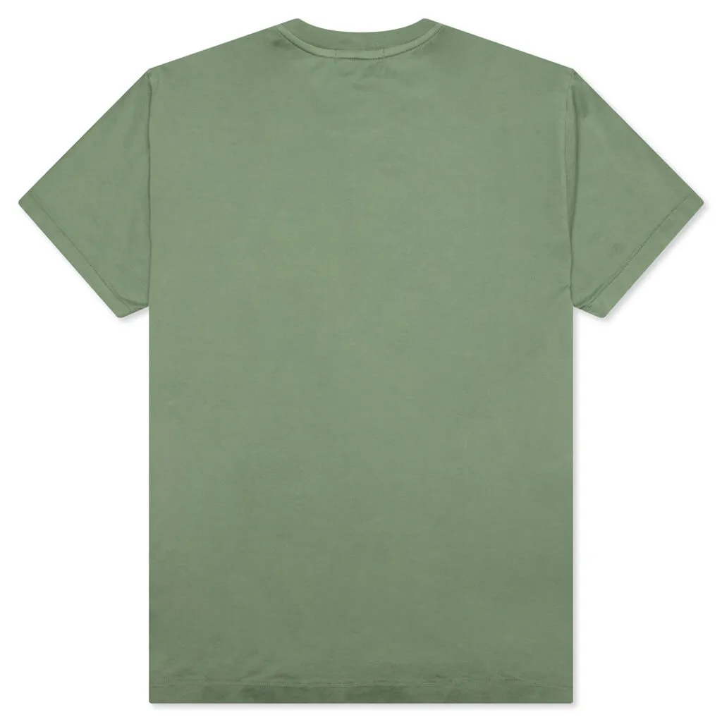 Compass Patch Logo S/S T-Shirt - Sage