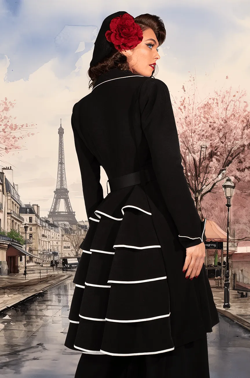 D'Amour Empire Bustle Coat