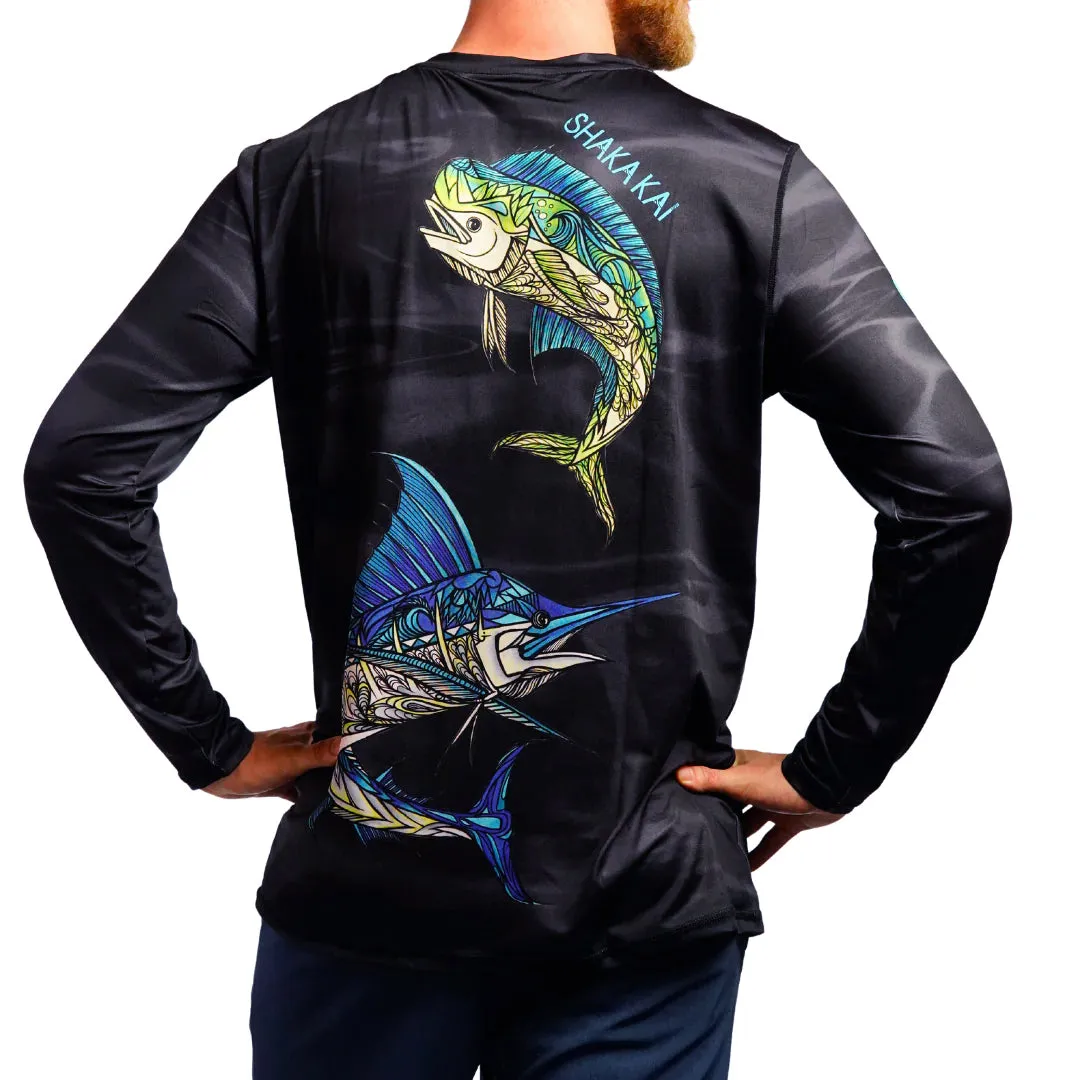 DaveL Design - Tight Lines LS Performance Shirt