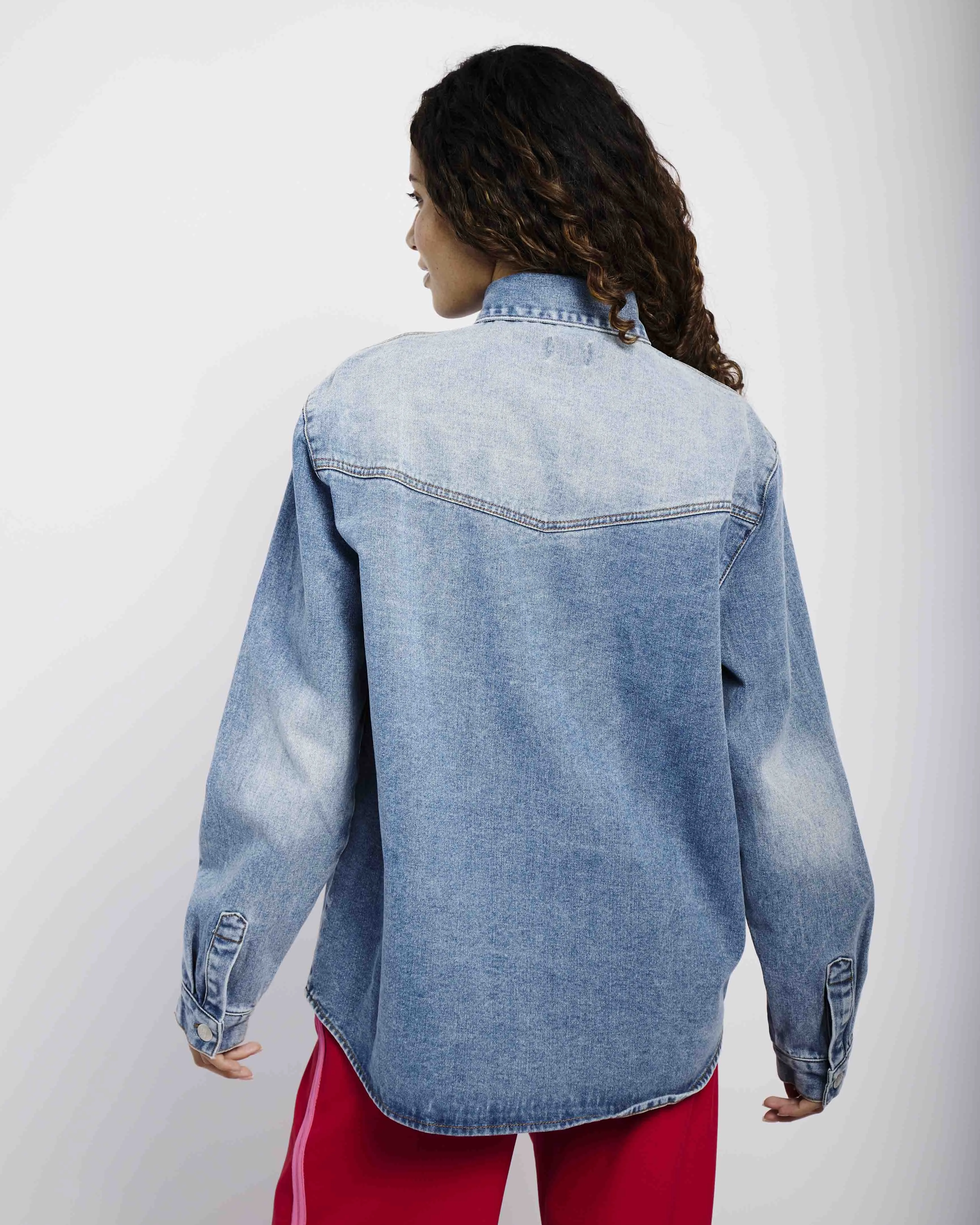 Denim Shacket