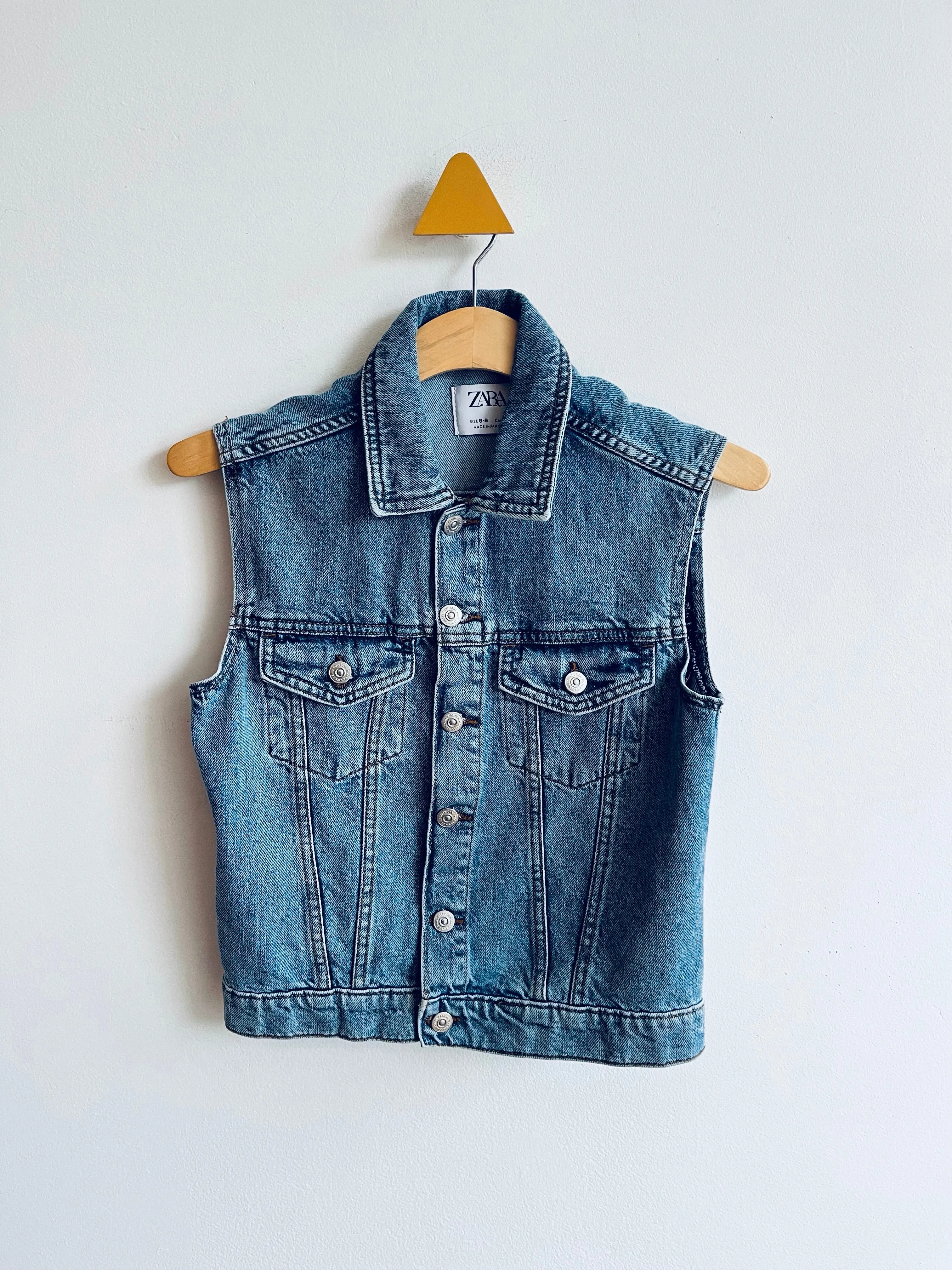 Denim Vest // 8-10Y