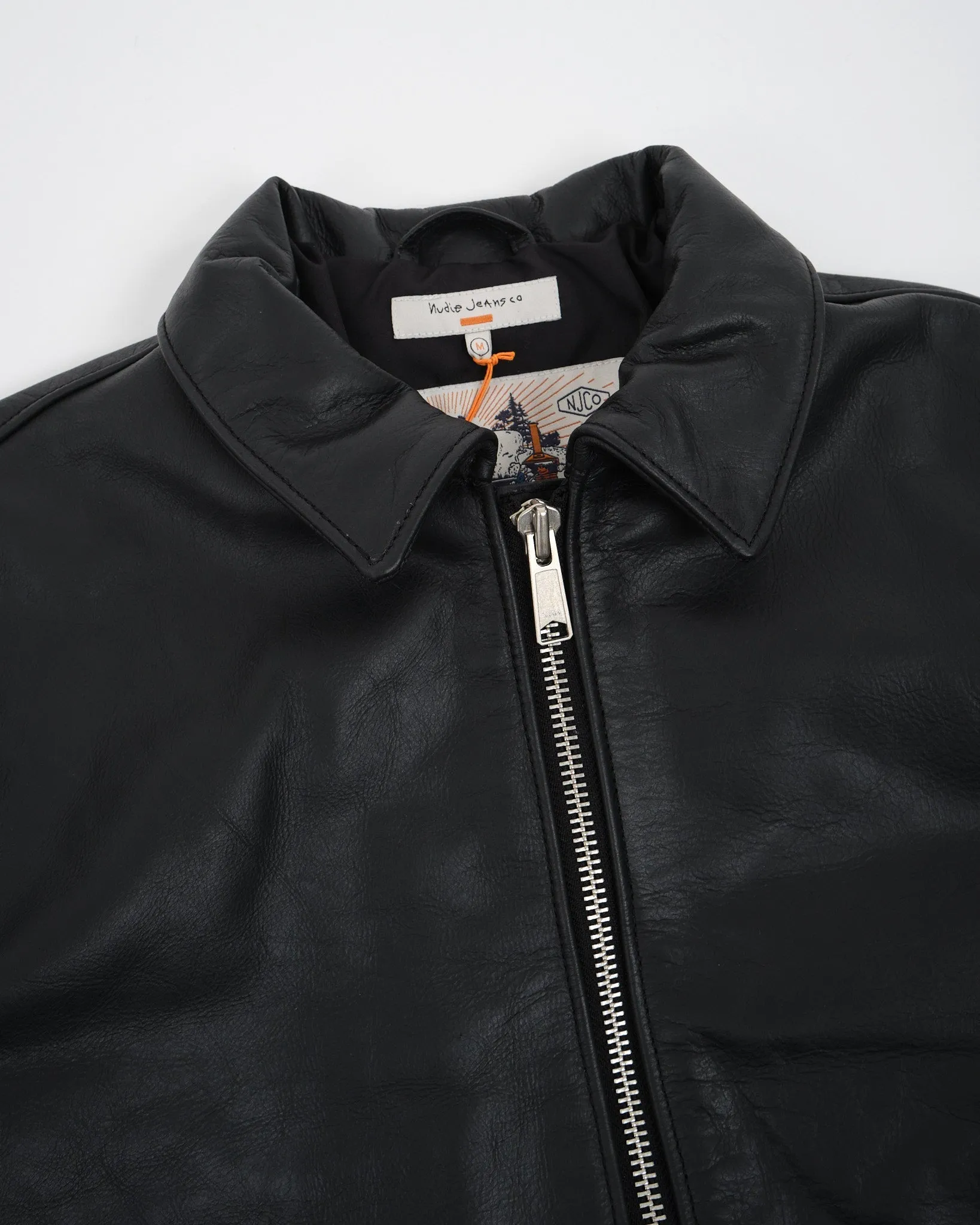 Eddy Rider Leather Jacket Black