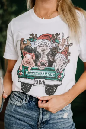 Farm Christmas Graphic Tee