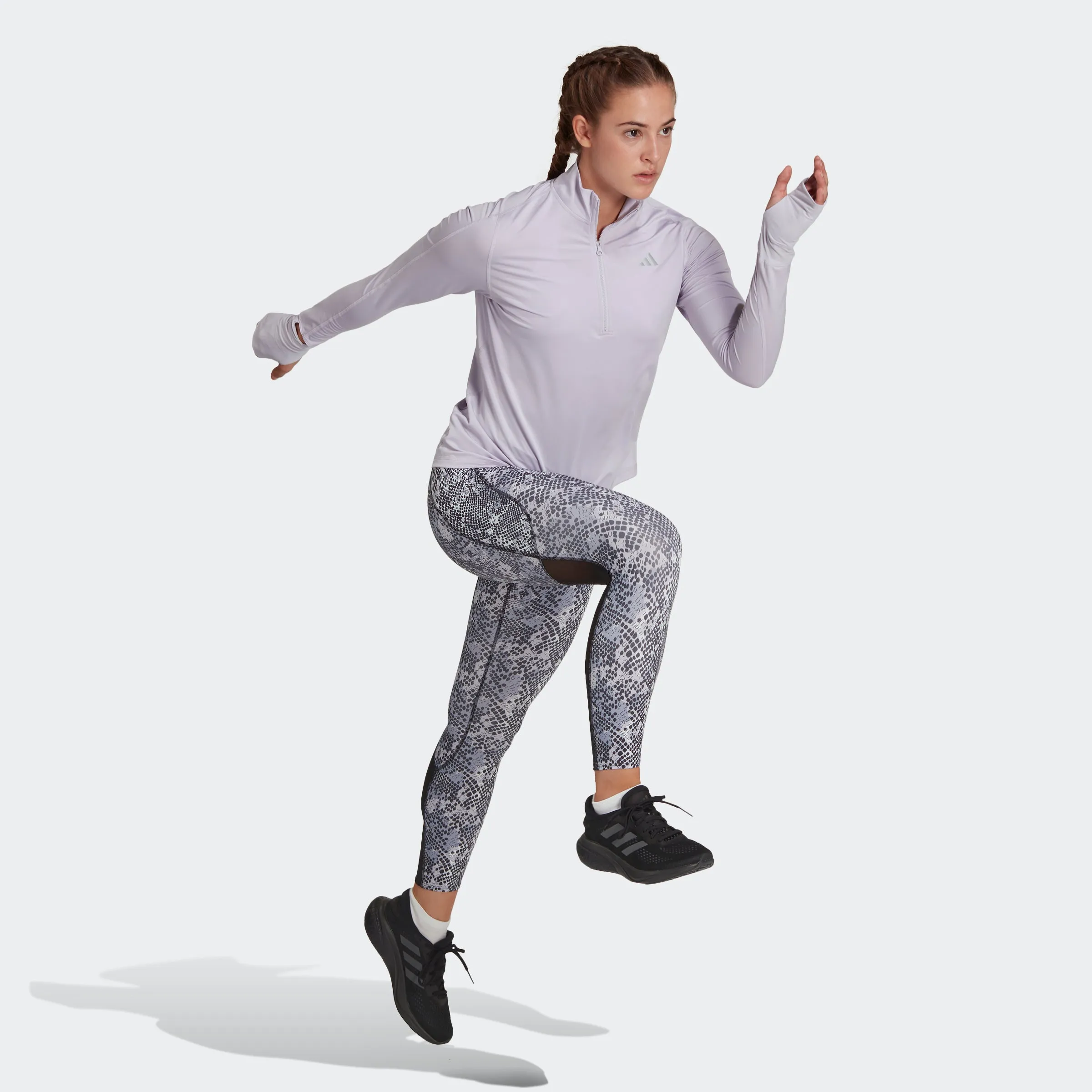 Fast Running 1/2 Zip Long Sleeve Top - Women's