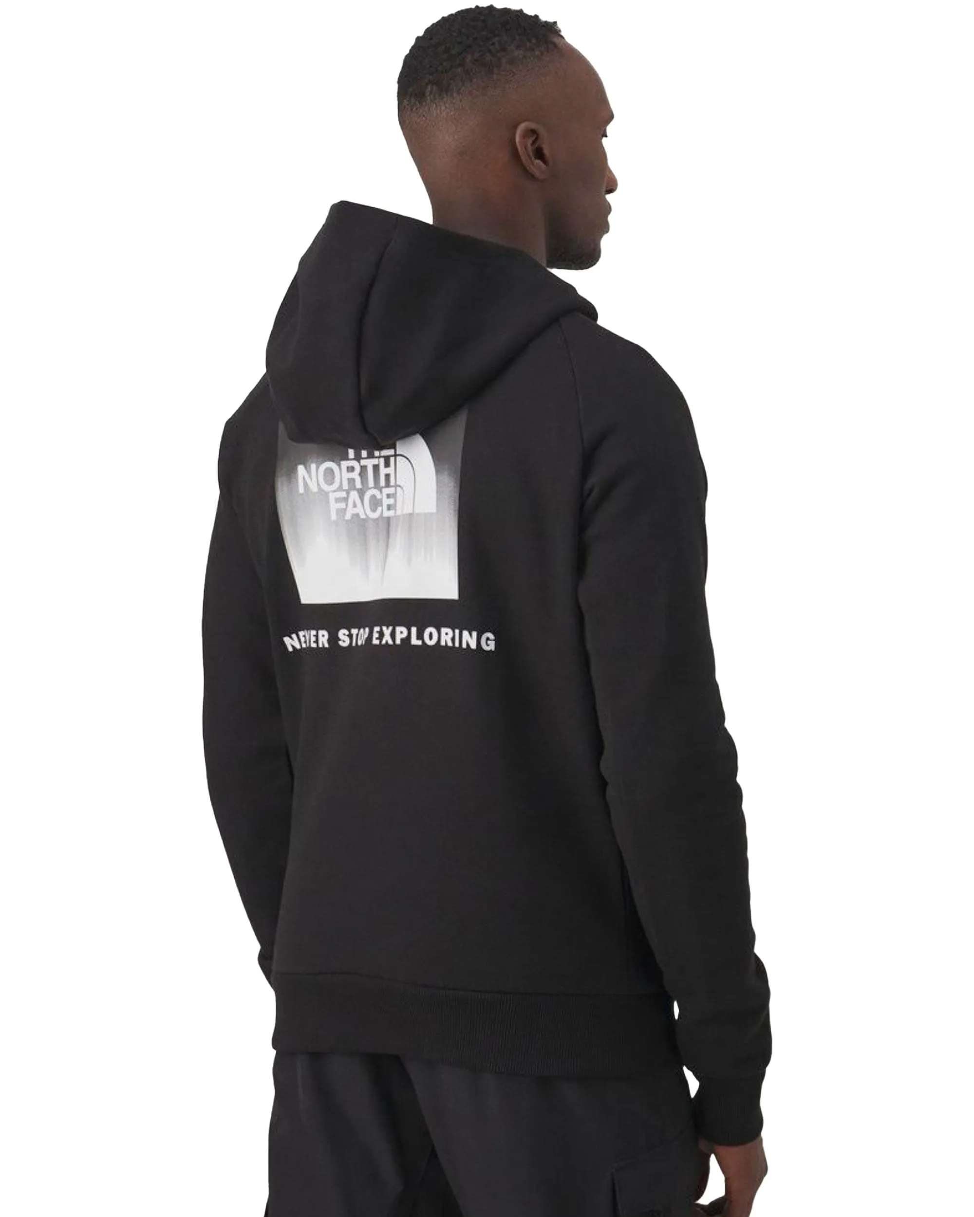 Felpa Uomo The North face Raglan Redbox Hoodie Nero