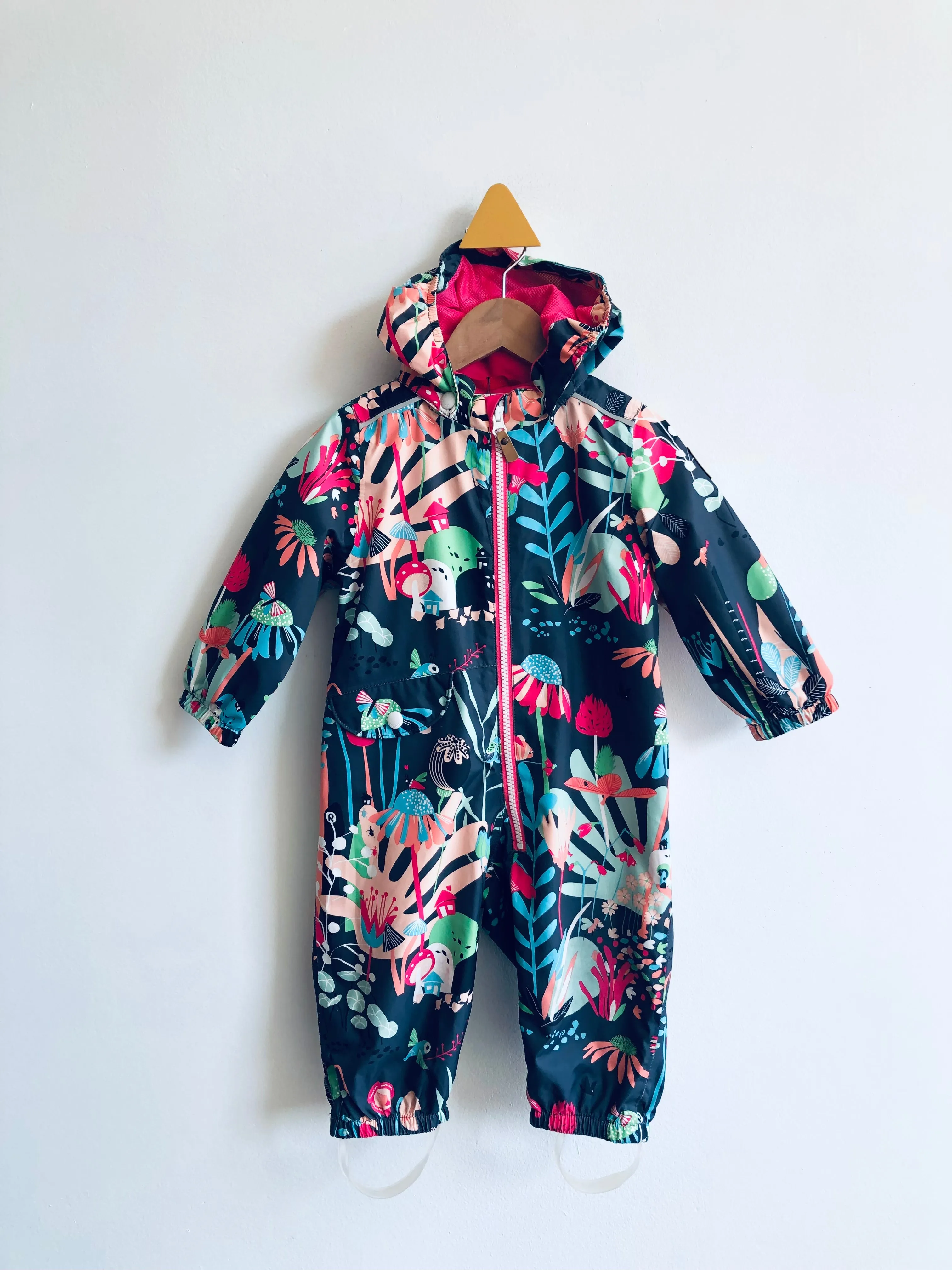 Floral Rainsuit // 9-12M