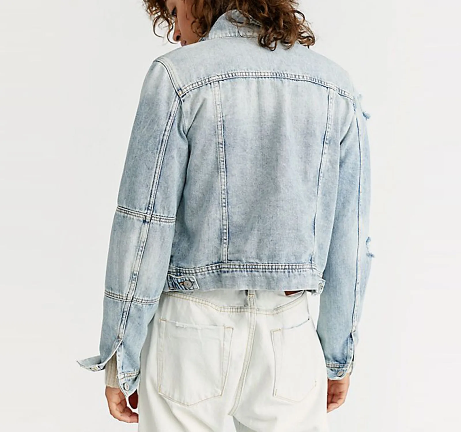 Free People Rumors Denim Jacket