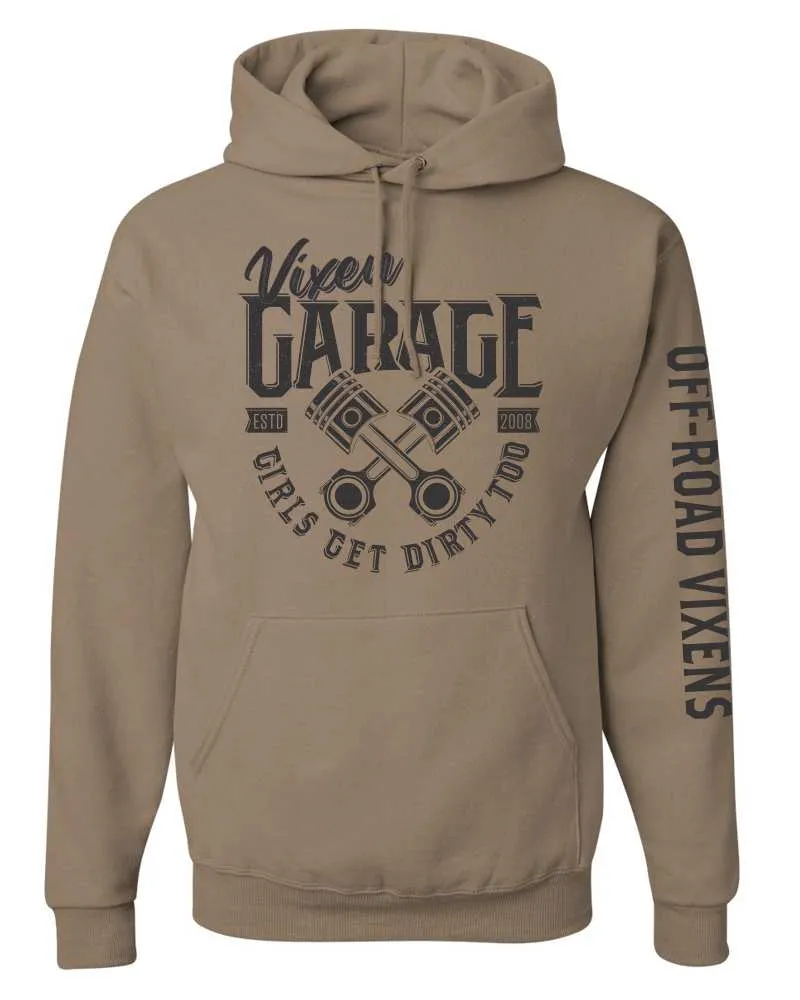 Garage Girls Unisex Pullover Hoodie