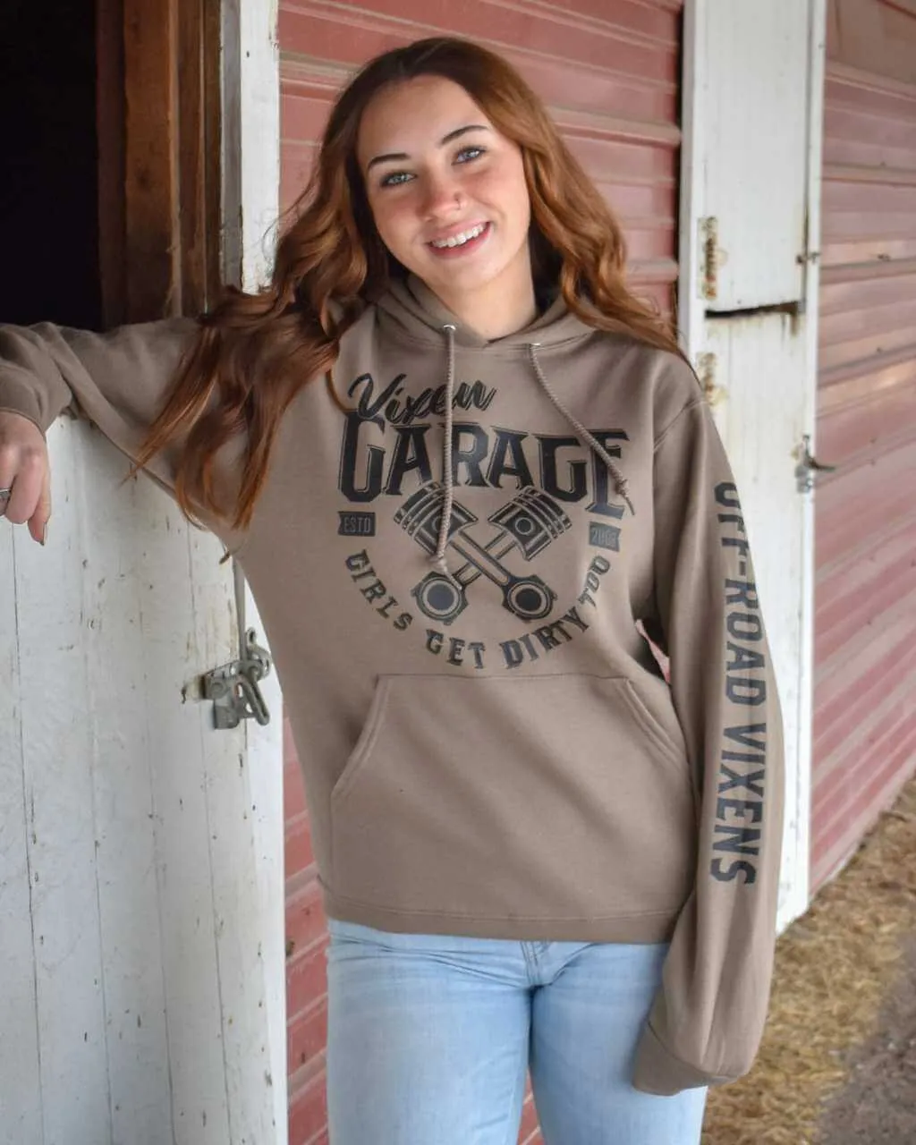 Garage Girls Unisex Pullover Hoodie