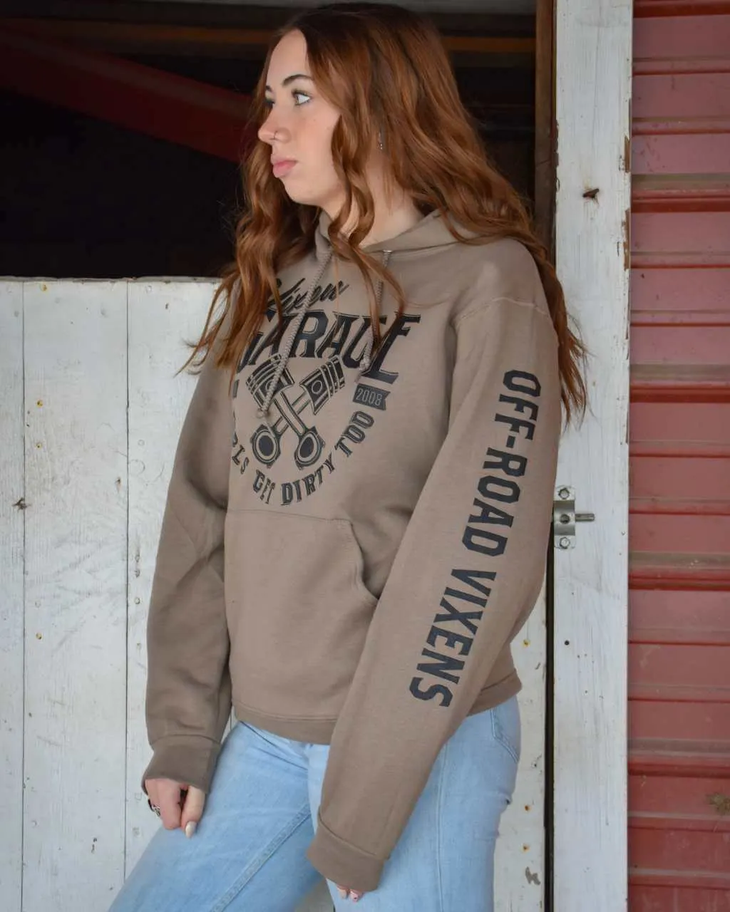 Garage Girls Unisex Pullover Hoodie