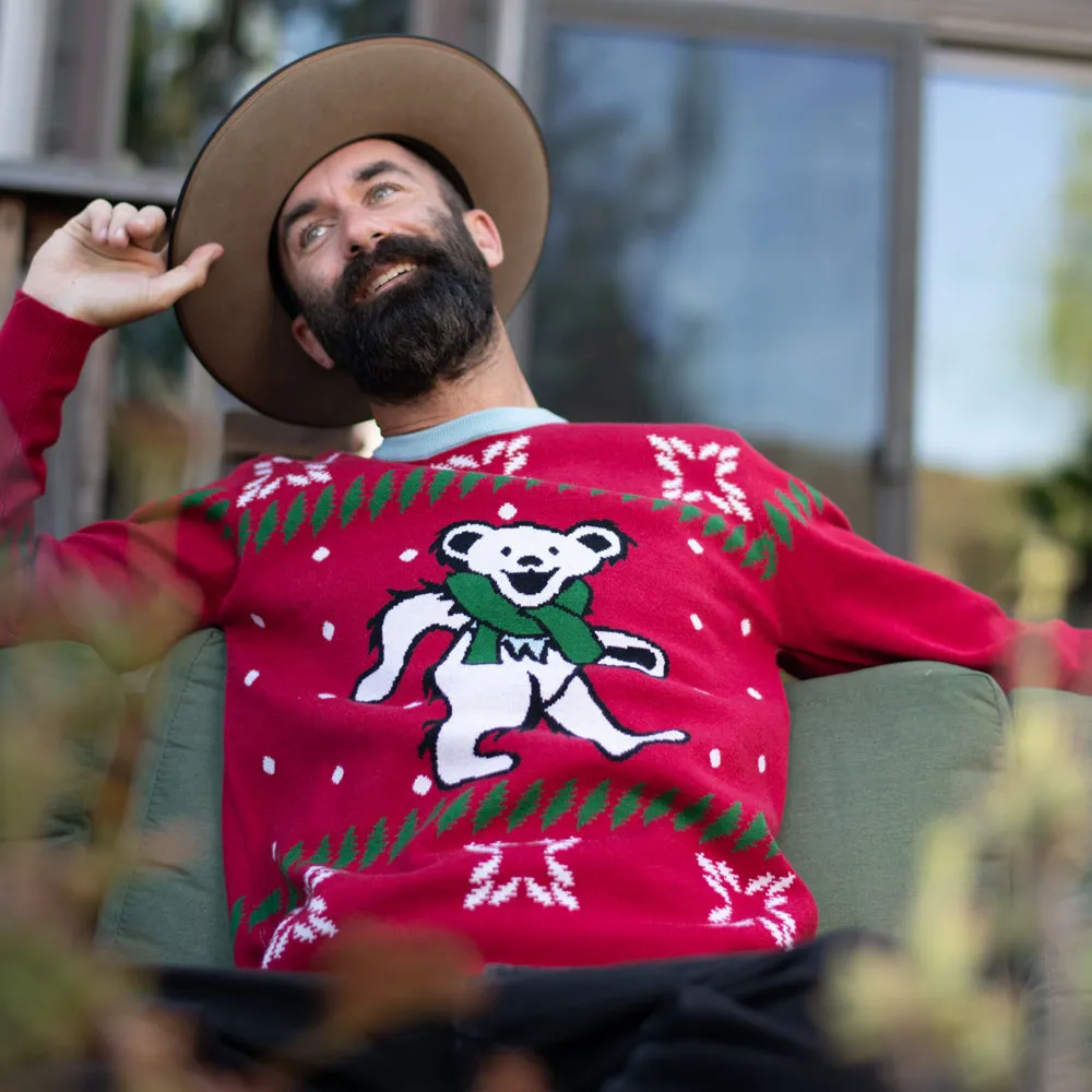 Grateful Dead | Classic Sweater | Dancing Christmas Bear