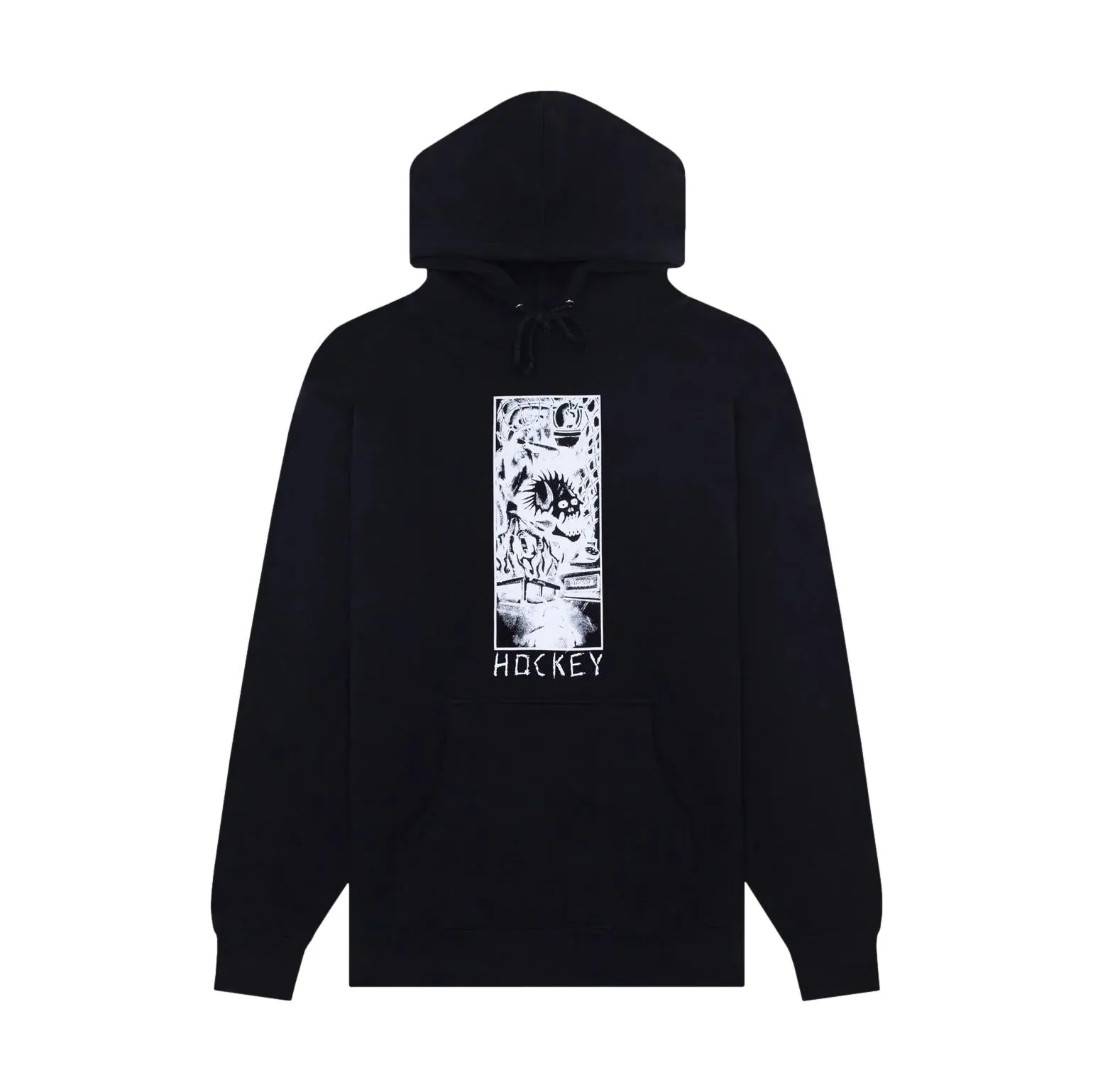 Hockey Diego Todd Mere Mortal Hoodie Black