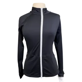 Horze 'Vera' Sweat Jacket in Black - Women's 8 (Medium)