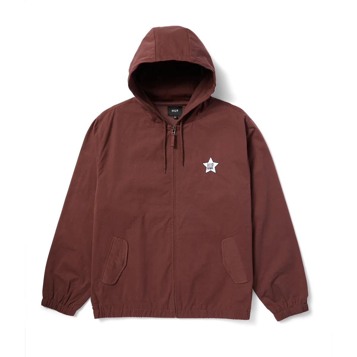 HUF H STARDUST JACKET-EGGPLANT