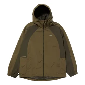 HUF HUF SET SHELL JACKET-OLIVE